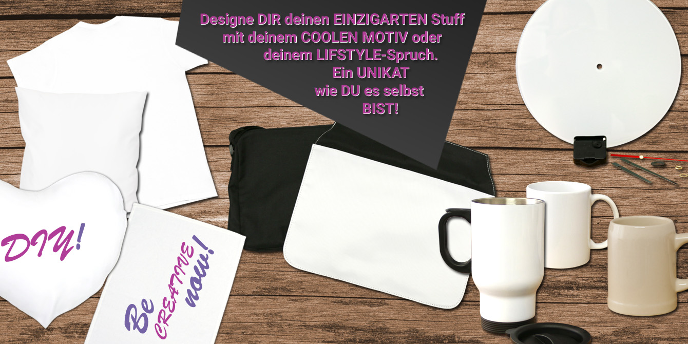 T-Shirts designen und bedrucken - Druck | Tassen bedrucken lassen - Bild