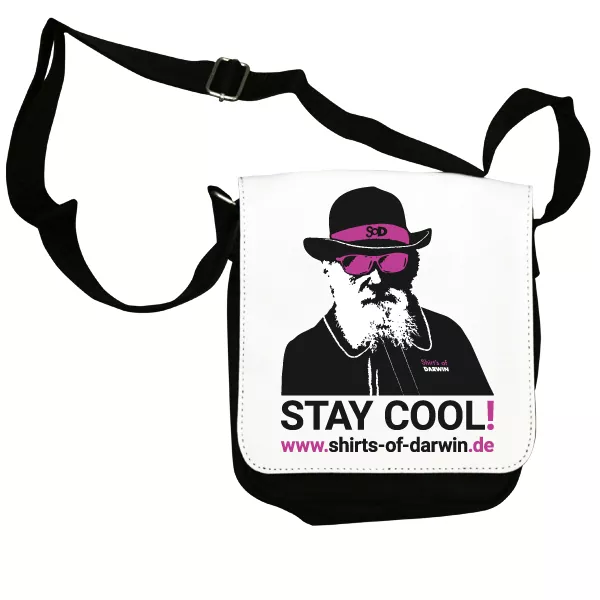 Festival- Party-Bag mit Motiv Stay Cool! kaufen SOD-Magenta - Bild