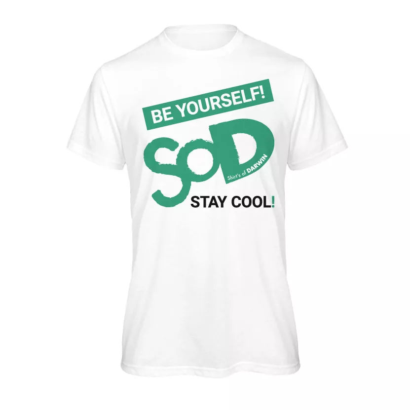 Motiv-T-Shirt - Be yousrself - Stay cool! - Bild