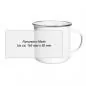 Preview: Tasse bedrucken Emaille Panorama-Druck - Bild Preview: Tasse bedrucken Emaille Panorama-Druck - Bild