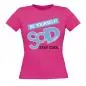 Preview: Frauen T-Shirt - Be yourself - rosa