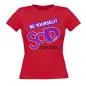 Mobile Preview: Stay cool - Be yourself Frauen T-Shirt - Bild