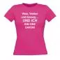 Mobile Preview: T-Shirts Women/Frauen bedruckt - rosa - Bild