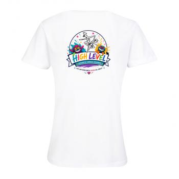 High Level T-Shirt V-Neck-Mädchen/Frauen - Bild