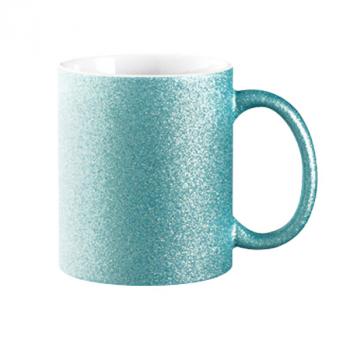 Glitter- Glitzer-Tasse bedrucken - Bild