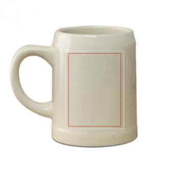 Bierkrug personalisieren - bedrucken links - Bild