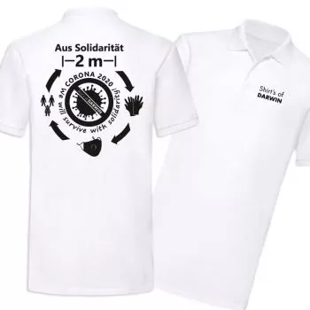 Coronavirus Polo-Hemd-Shirt - Bild