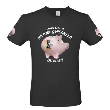 Ferkelchen auf Reisen Spenden T-Shirt kaufen - Bild