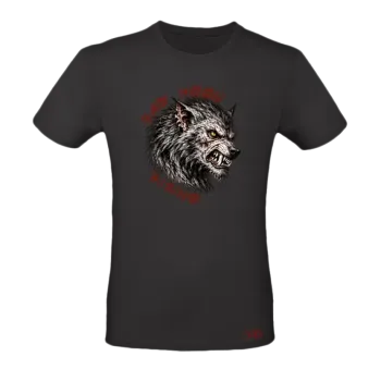 Werwolf Horrormotiv T-Shirts kaufen - Bild