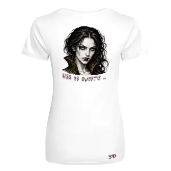 Preview: Vampirin Kiss me Gothic Shirt - Bild