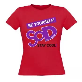 Stay cool - Be yourself Frauen T-Shirt - Bild