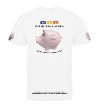 Preview: RTL Spendenmarathon Spenden-Ferkelchen Shirt offiziell - Bild