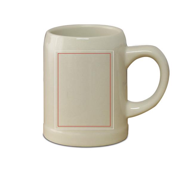 Bierkrug bedrucken - personalisieren rechts - Bild