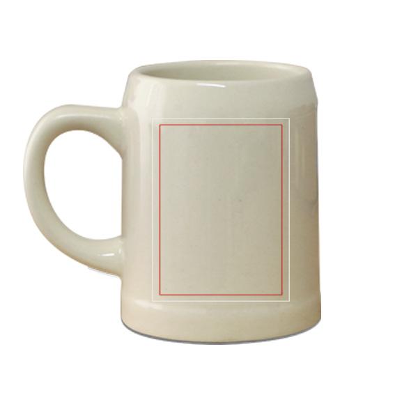 Bierkrug personalisieren - bedrucken links - Bild