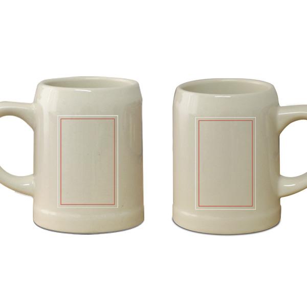 Bierkrug personalisieren 2 Motive