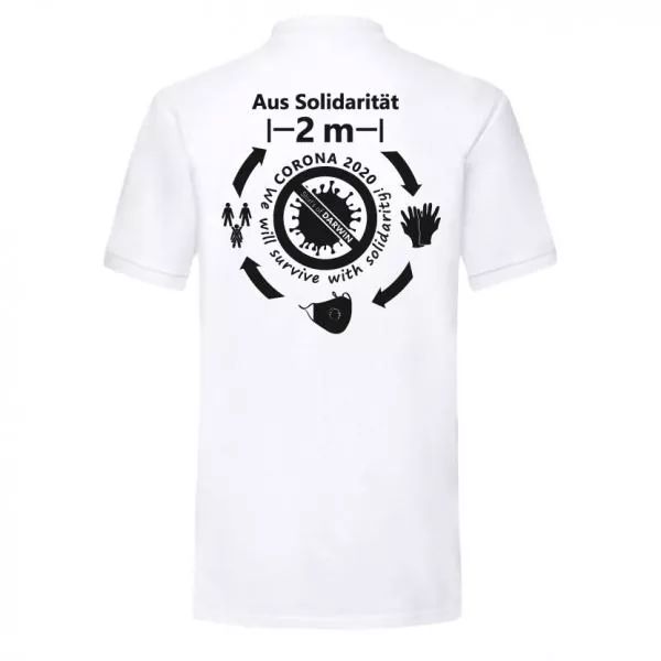 Coronavirus Polo-Shirt - Bild