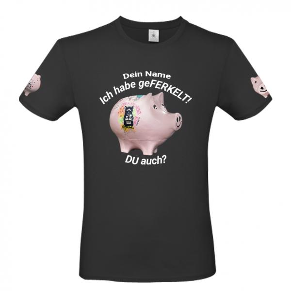 Ferkelchen auf Reisen Spenden T-Shirt kaufen - Bild