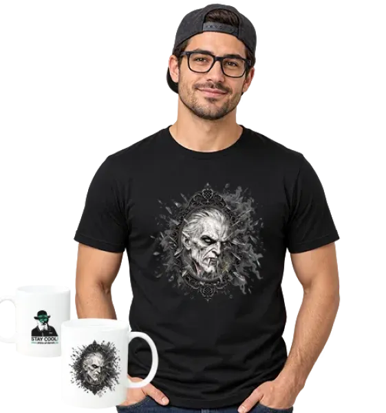 Vampir im the Mirrow Shirts kaufen - Bild