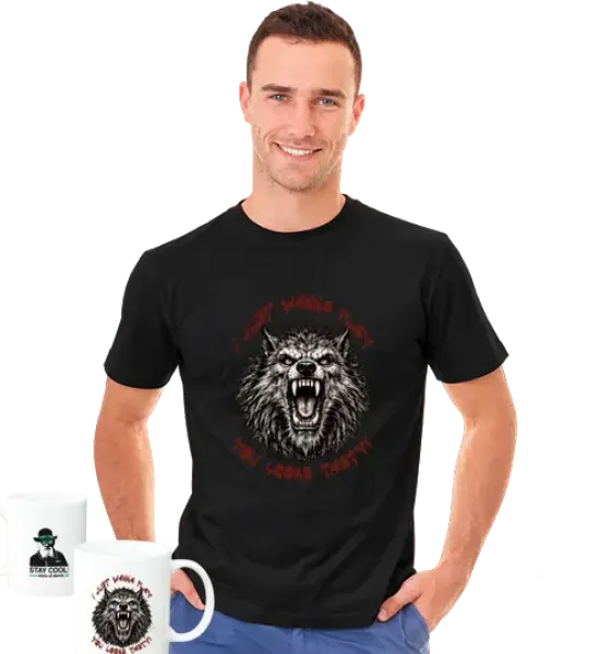 Werwolf wanna play Shirt kaufen Sale - Bild