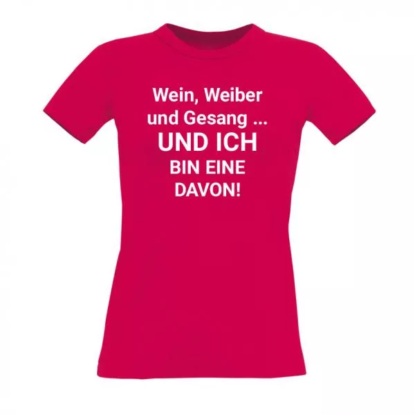 Premium Spruch T-Shirt Women/Frauen - Bild