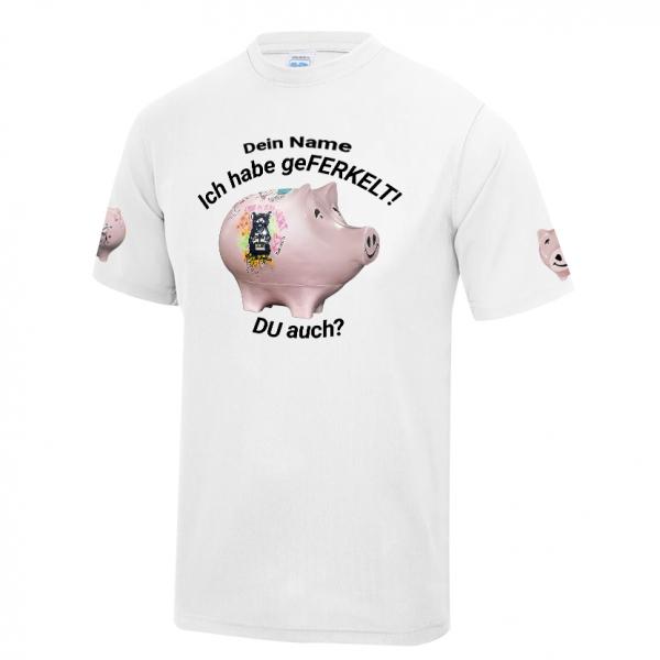 Spenden-Ferkelchen geht auf reisen Shirt kaufen - Bild