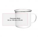 Tasse bedrucken Emaille Panorama-Druck - Bild